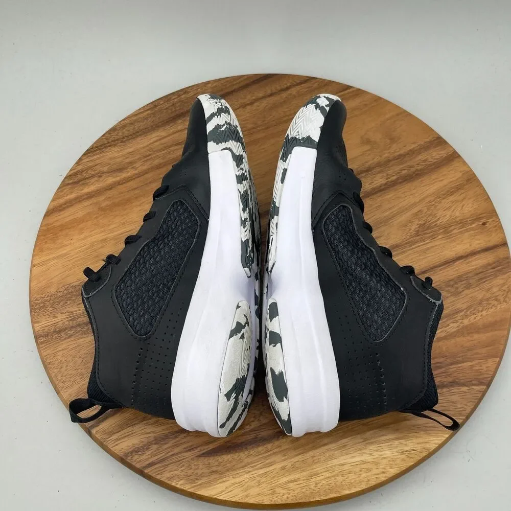 Under Armour Lockdown 5 Shoes Mens Size 9 Black Basketball Training Sneakers